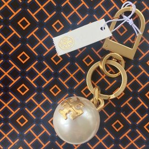 Tory Burch Pearl Keychain